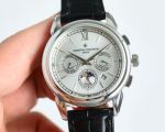TW Factory Vacheron Constantin Traditionnelle 9100 Movement 316L Steel White Face Silver Case Watch